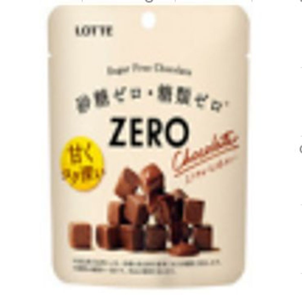Шоколад Zero молочный без сахара "Lotte" 40г