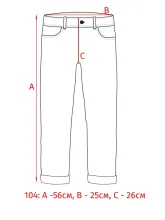 Прямые трикотажные брюки Eat Ants by Sanetta