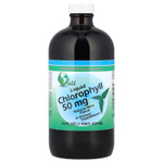 World Organic, жидкий хлорофилл, натуральная мята, 50 мг, 474 мл (16 жидк. унций)