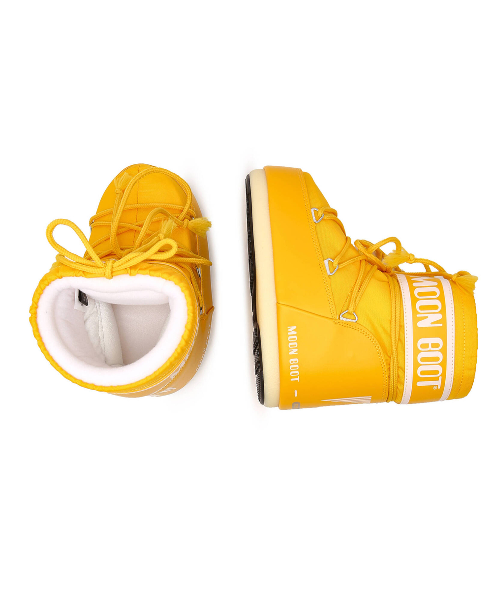 Утепленное угги MOON BOOT CLASSIC LOW 2 Moon Boot - желтый(14093400)