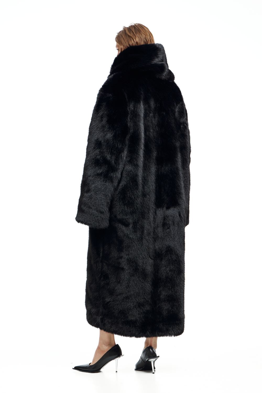 Шуба Old Money Maxi Black