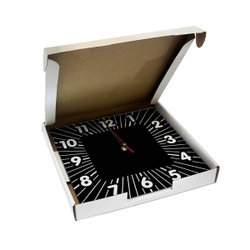 Настенные часы Ideal 836 черные