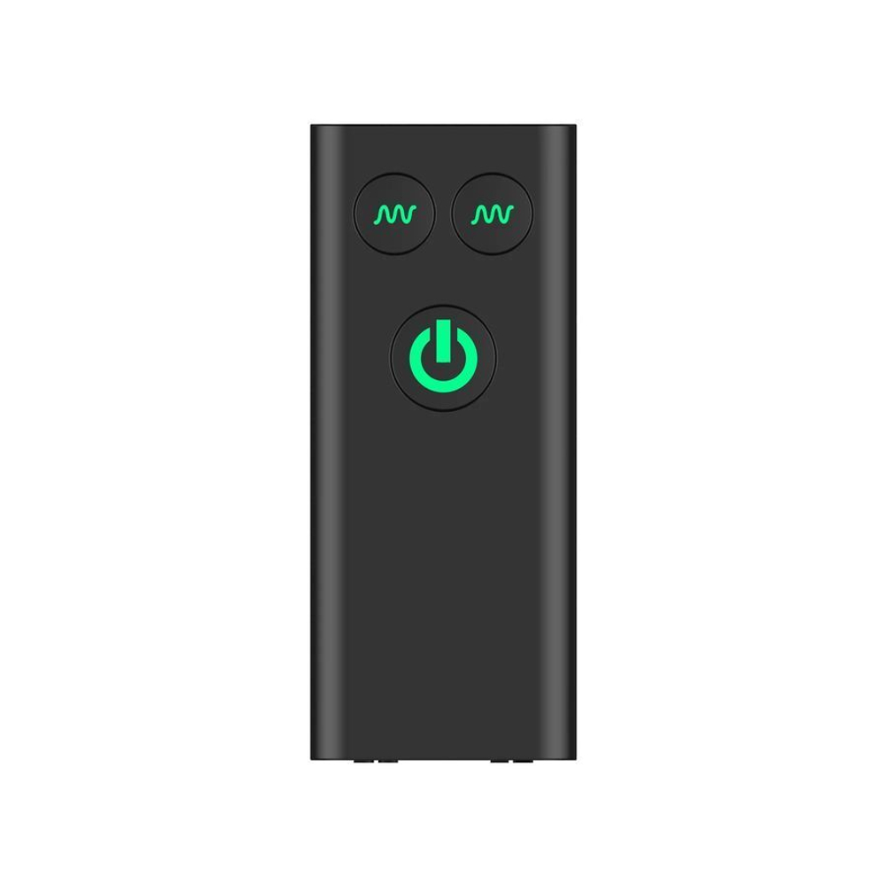 Черный вибростимулятор Nexus Bendz Prostate Edition - 14,1 см.