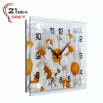 2026-1123 Часы настенные "Ромашковое счастье"