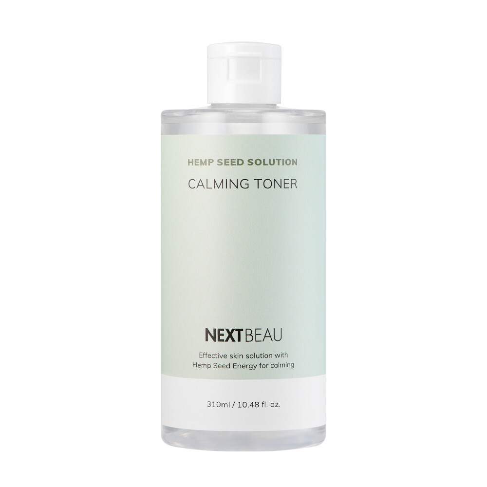 Тонер для лица с маслом семян конопли NEXTBEAU Hemp Seed Solution Calming Toner 310 мл