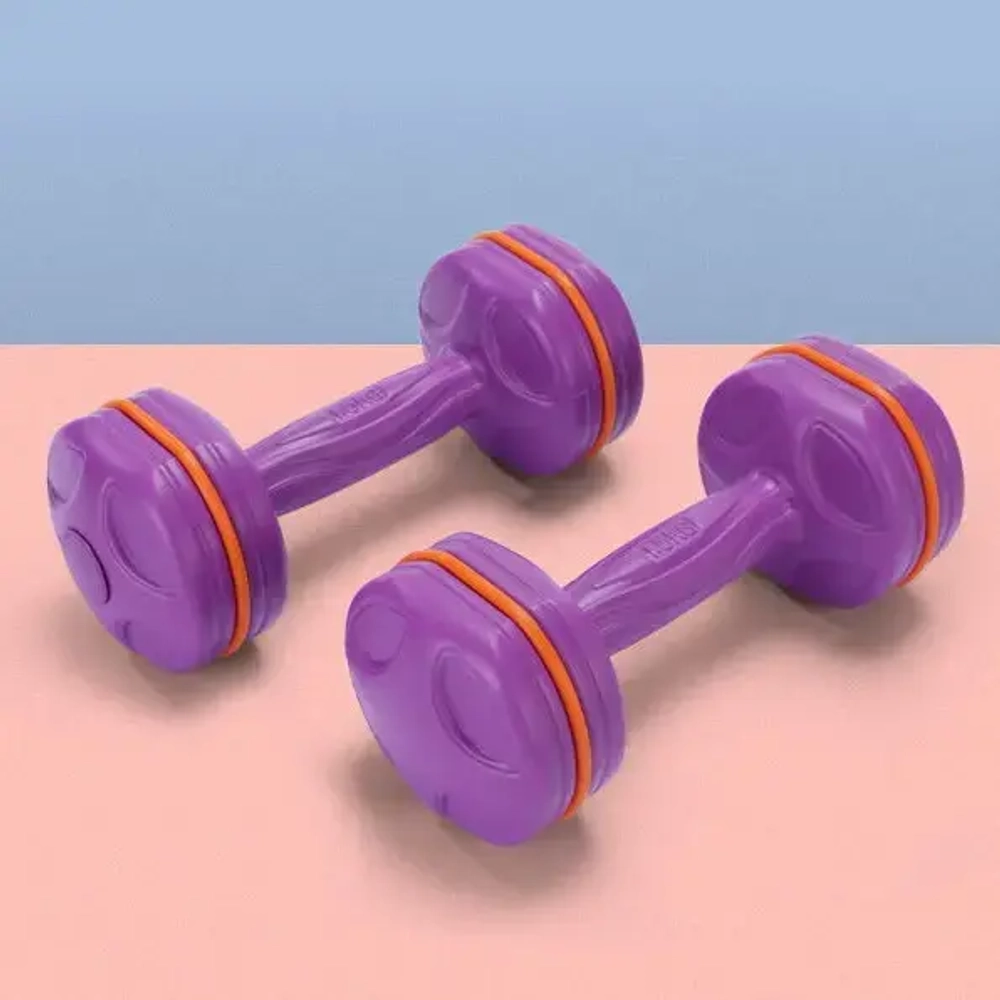 Гантель пластиковая 1,5 кг