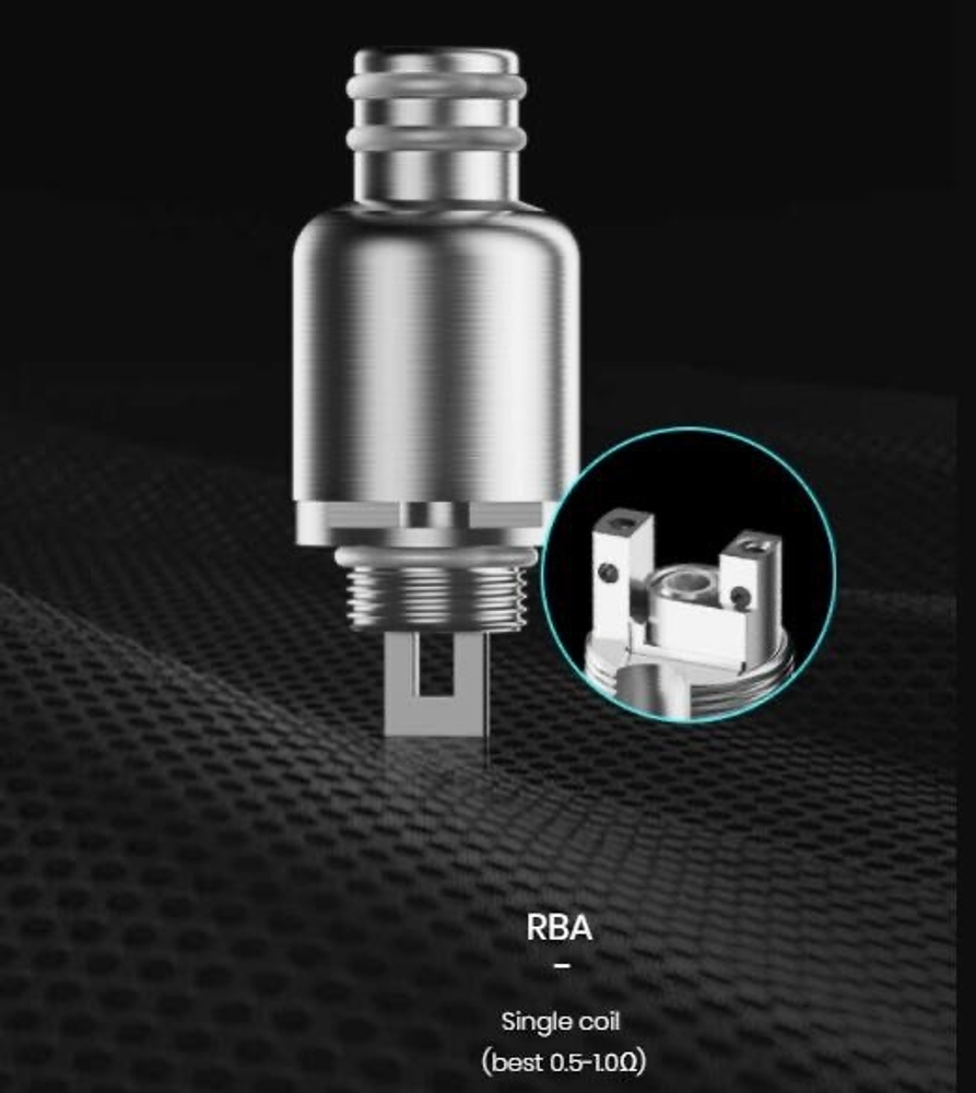 Обслуживаемая база Smoant Pasito RBA Single Coil 0.5-1.0ohm