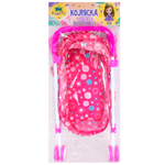 Коляска д/куклы Miss Kapriz MK336-4B в пак.