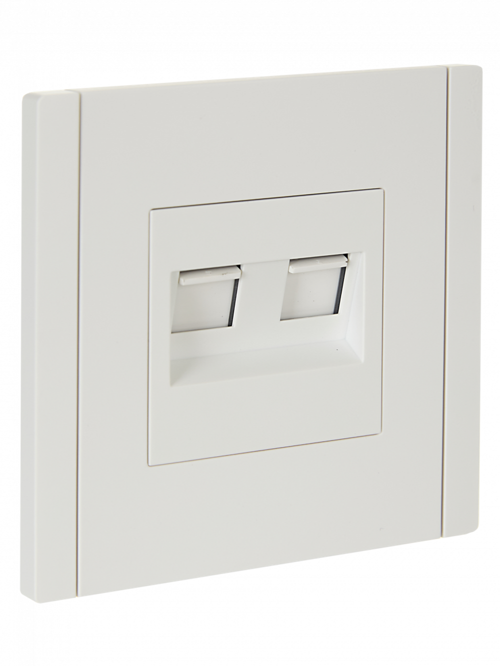 FORTE&PIANO Розетка компьютерная двойная RJ45 кат.6 FP234 белый IEK
