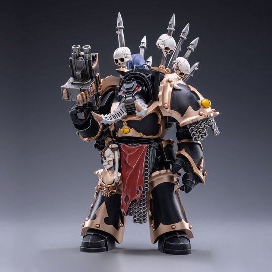 Фигурка Warhammer 40K Chaos Space Marine Black Legion Chaos Terminator Brother Bathalorr 1:18