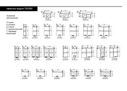 Модульный кухонный гарнитур «Гарда» 2800/1400 (Мята), ЛДСП/МДФ, ДСВ Мебель