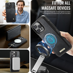 Чехол-кошелек CaseMe 2 in 1 MagSafe iPhone 16 ProMax