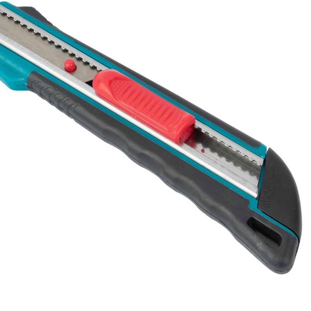 Нож упрочненный 9 мм двухкомпонентной рукояткой, автостоп Yoko