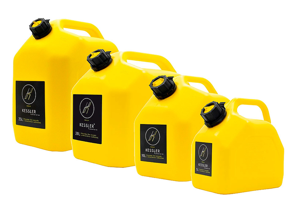 КАНИСТРА KESSLER, универсальная, желтая, 5 л (10262846).