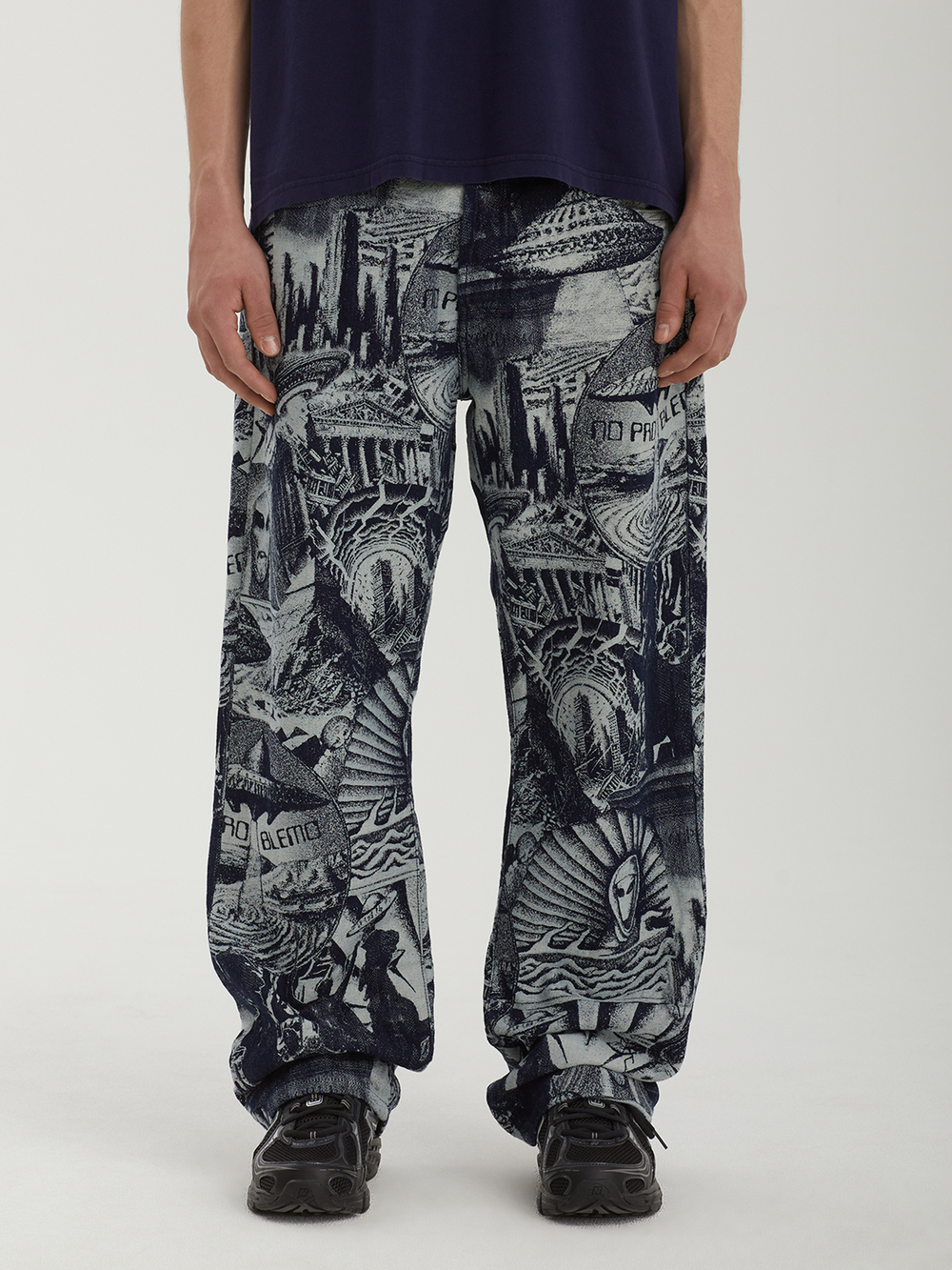 Мужские Джинсы Apocalypse Jacquard