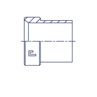 Втулка R D14 (без резьбы)