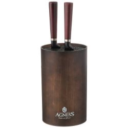 ПОДСТАВКА ДЛЯ НОЖЕЙ AGNESS "BEST" УНИВЕРСАЛЬНАЯ,11*18СМ