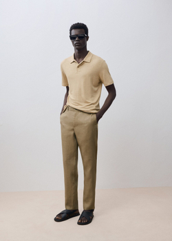 Брюки 100% лен slim fit