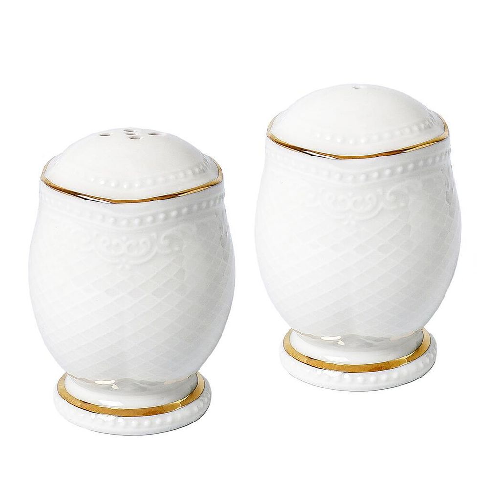 Набор для специй 2 предмета Солонка/Перечница Gold Aristocrat Noble [1]