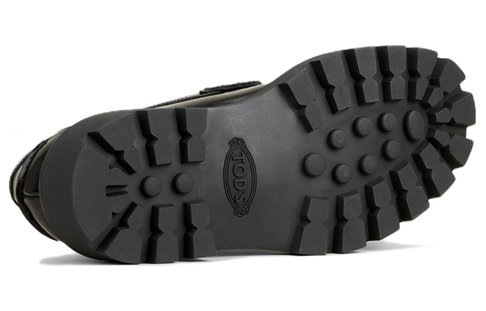 TOD"S T Monogram Ridged Loafers