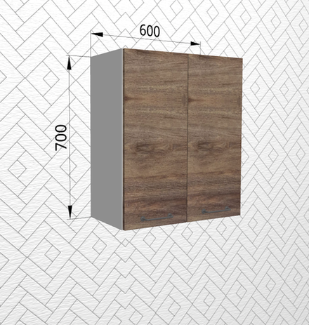 Лофт Дуб бурый П 600