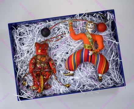 Набор ёлочных игрушек Цирк №1