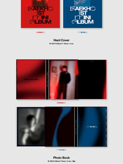 Альбом BAEKHO - Absolute Zero 1st Mini Album 2 Version SET
