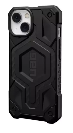 Чехол с поддержкой MAGSAFE Uag Monarch Pro для iPhone 14 6.1", цвет карбон (Carbon Fiber)