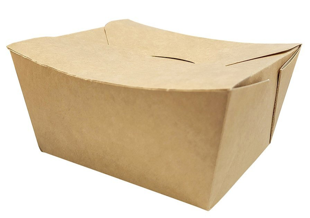 Контейнер Fold Box Крафт 600 мл, 110х90х65 мм, 375 штук