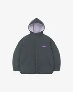 Куртка Ymkashix двухсторонняя графитовая / пурпурная