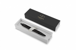 Шариковая ручка Parker IM Achromatic, Black BT, стержень: M, цвет чернил: blue, в подарочной упаковке.