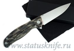 Нож Широгоров Flipper 95 Камуфляж S90V насечки подшипникифотография - 2