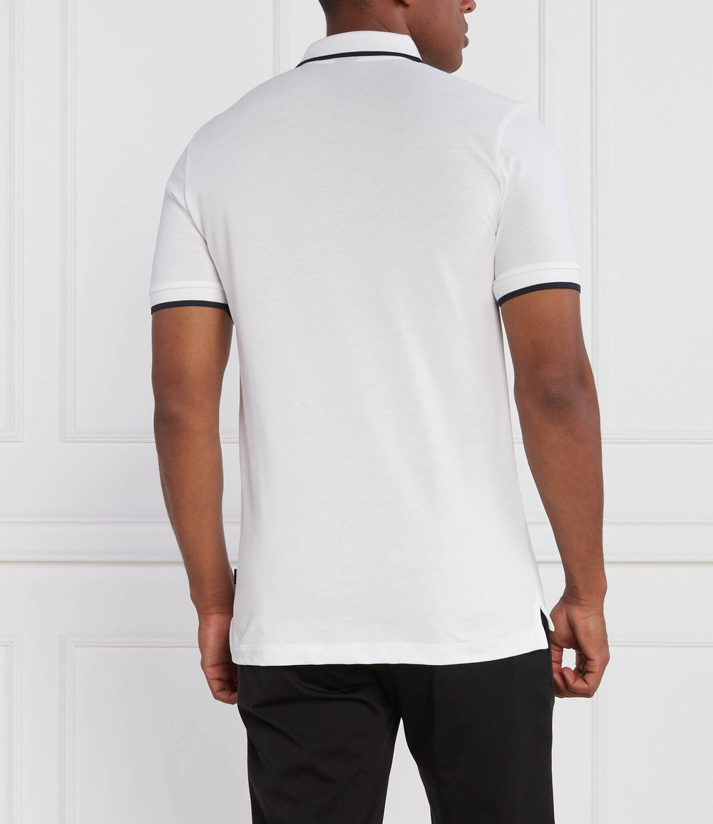 Поло Parlay BOSS BLACK - белый(50494697)