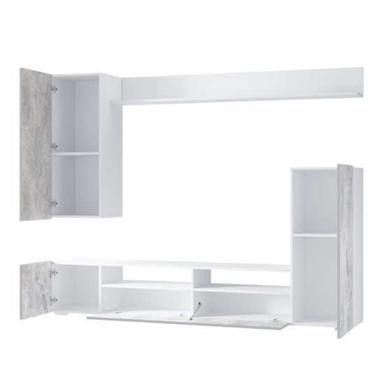 Диаманд bts Центральная секция белый/цемент светлый