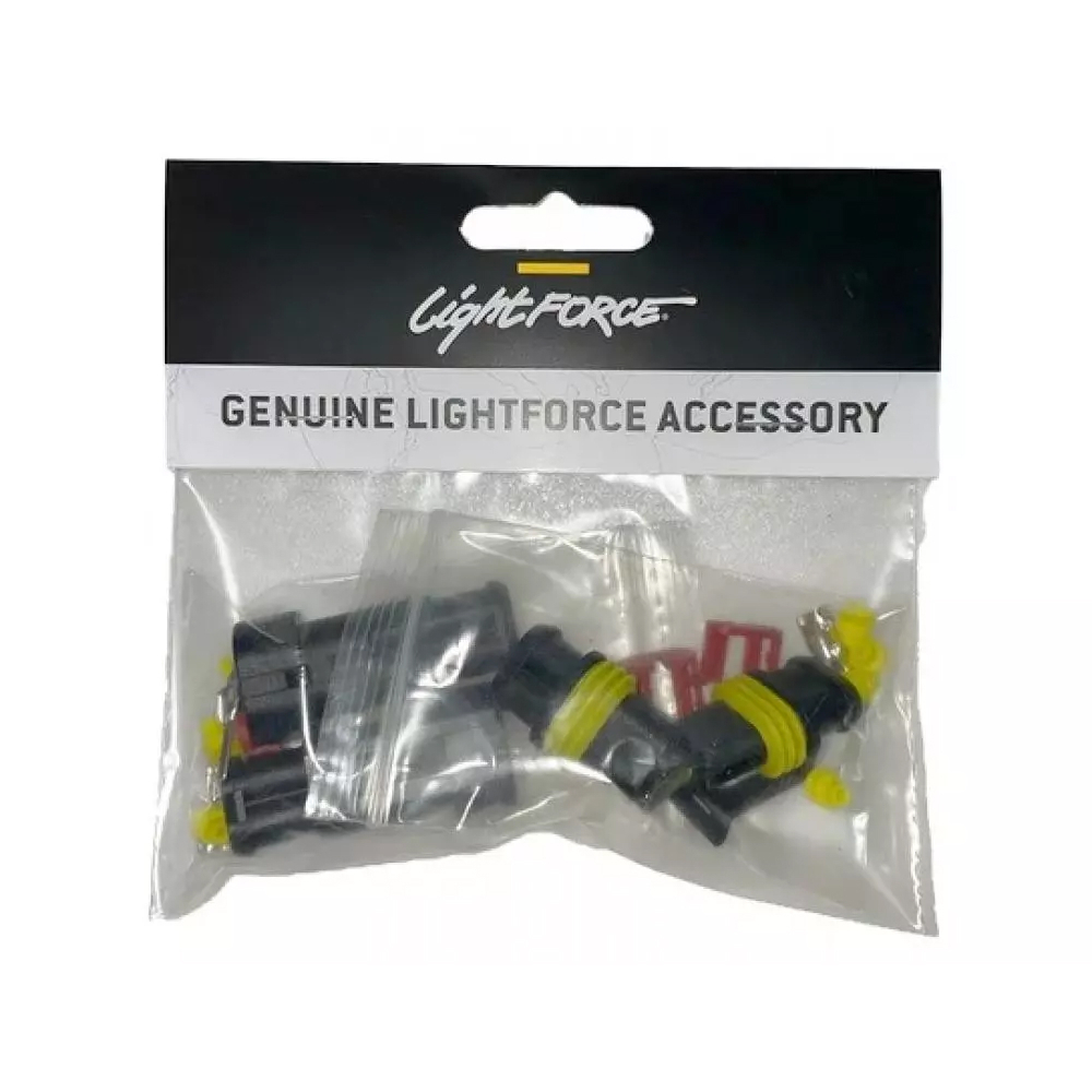 Комплект штекеров Lightforce AMPKIT (мама-2шт, папа-2шт)