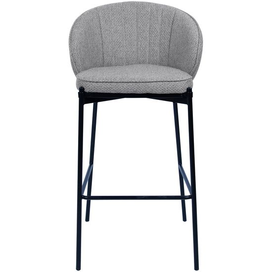 Барный стул Mil серый