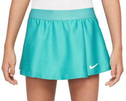 Юбка для девочки теннисная Nike Court Dri-Fit Victory Flouncy Skirt G - washed teal/white
