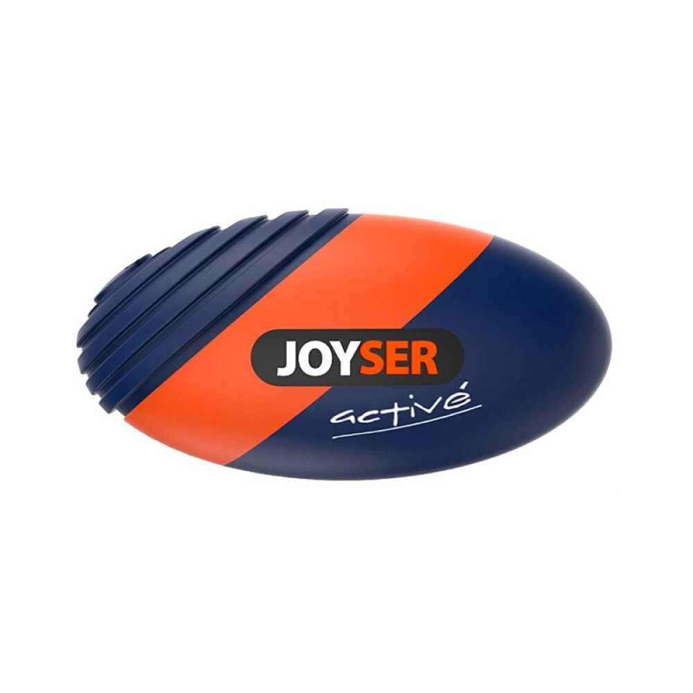 Игрушка &quot;Резиновый мяч регби&quot; (с пищалкой) 15 см (резина) - для собак (Triol Joyser Active)