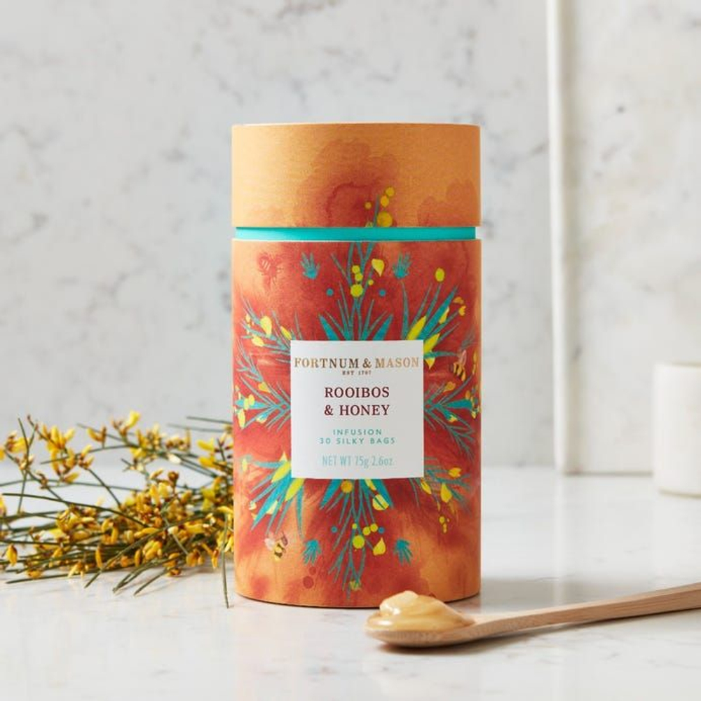 Fortnum and Mason Настой ройбуша и меда Rooibos & Honey Infusion, 30 чайных пакетиков, 75г