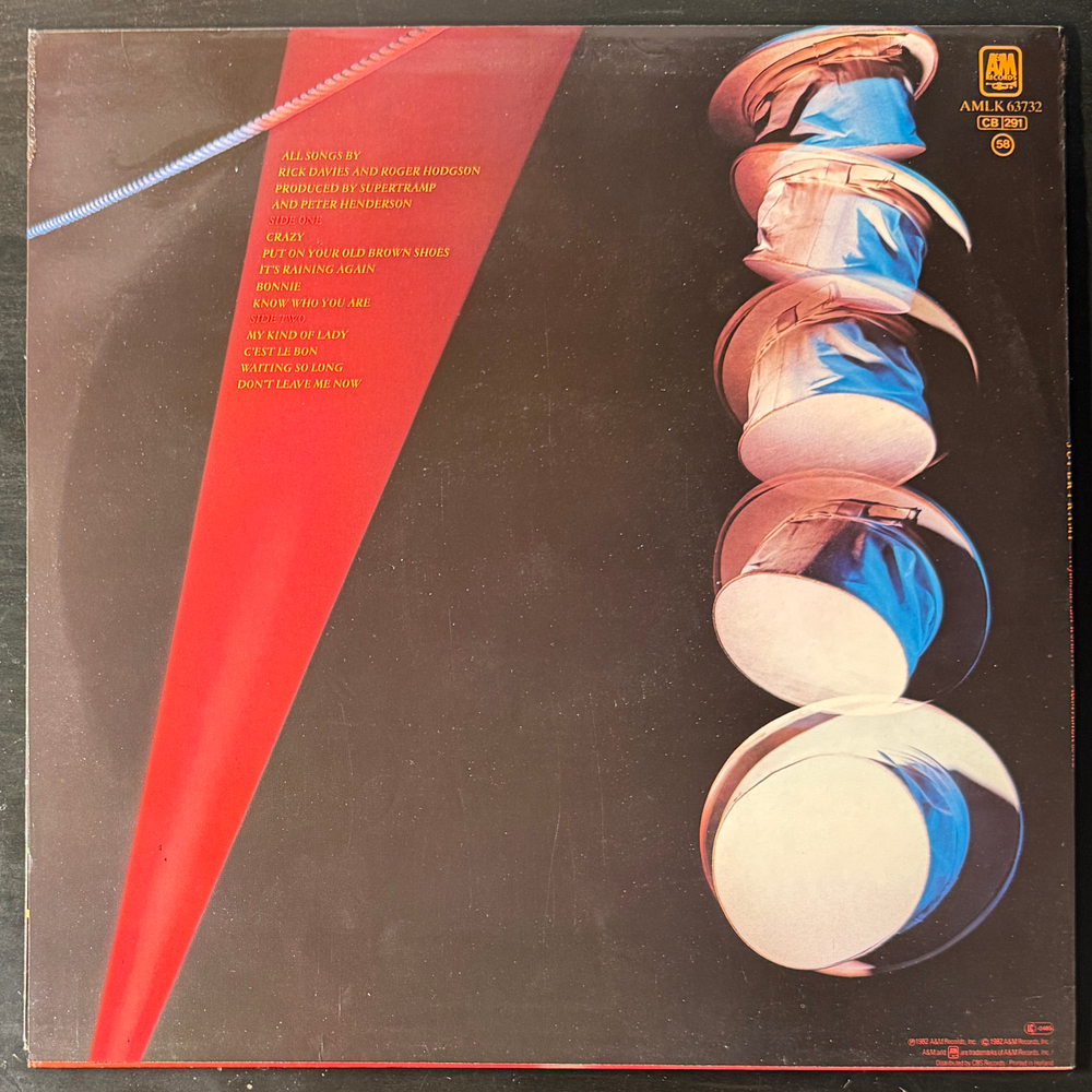 Supertramp - "...Famous Last Words..." (Голландия 1982г.)