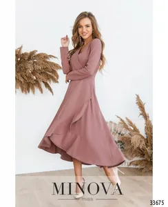 Платье 3121-фрезовый Minova