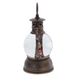 GAEM Изделие декоративное "Фонарь" (подсветка, муз, вьюга, 3хААА, н/п + USB), D 10 см, L11 W11 H24 см