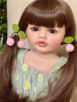 Кукла Реборн виниловая 55см в пакете (FA-105FVA)