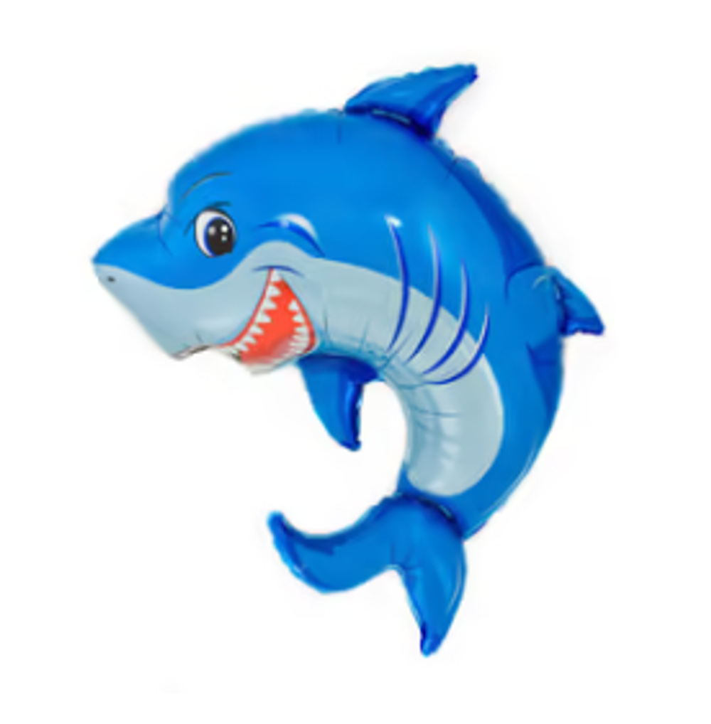 К Фигура Акула синяя