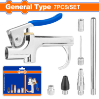 Набор для продувочного пистолета 1/4" 7 шт (30/60) WADFOW WQP9410
