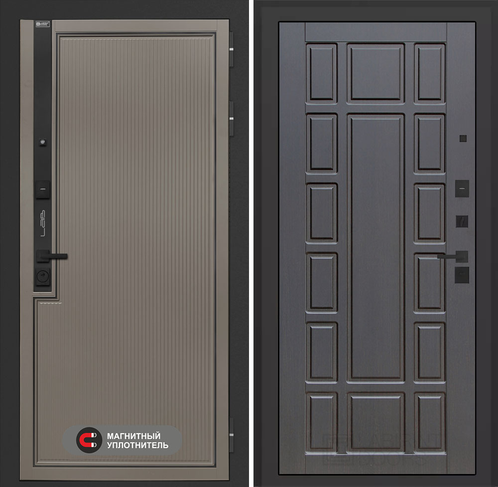 Входная дверь Лабиринт Лаб 1 Про - 12 Венге