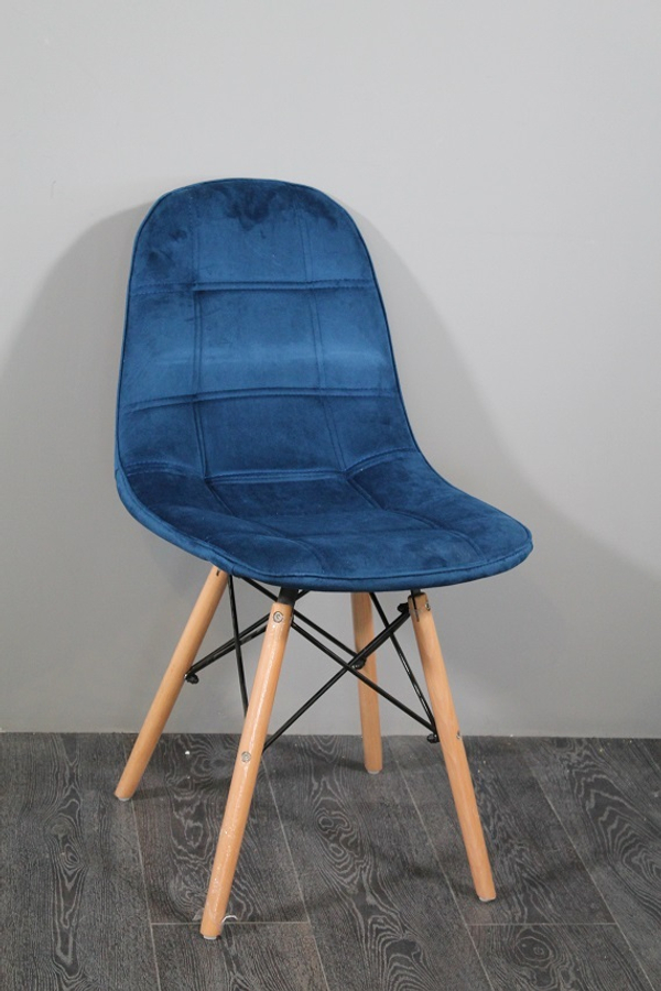 СТУЛ DC 888 синий без пуговиц