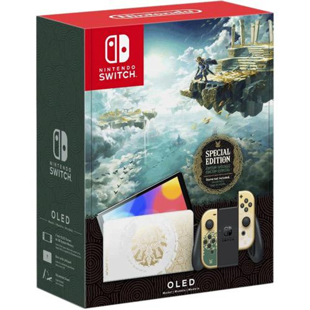 Портативная игровая консоль Nintendo Switch (OLED-модель) The Legend of Zelda: Tears of the Kingdom Edition