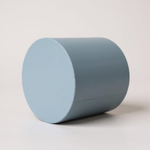 Шляпная коробка без крышки и лент 24х25 см Цвет; Голубой.