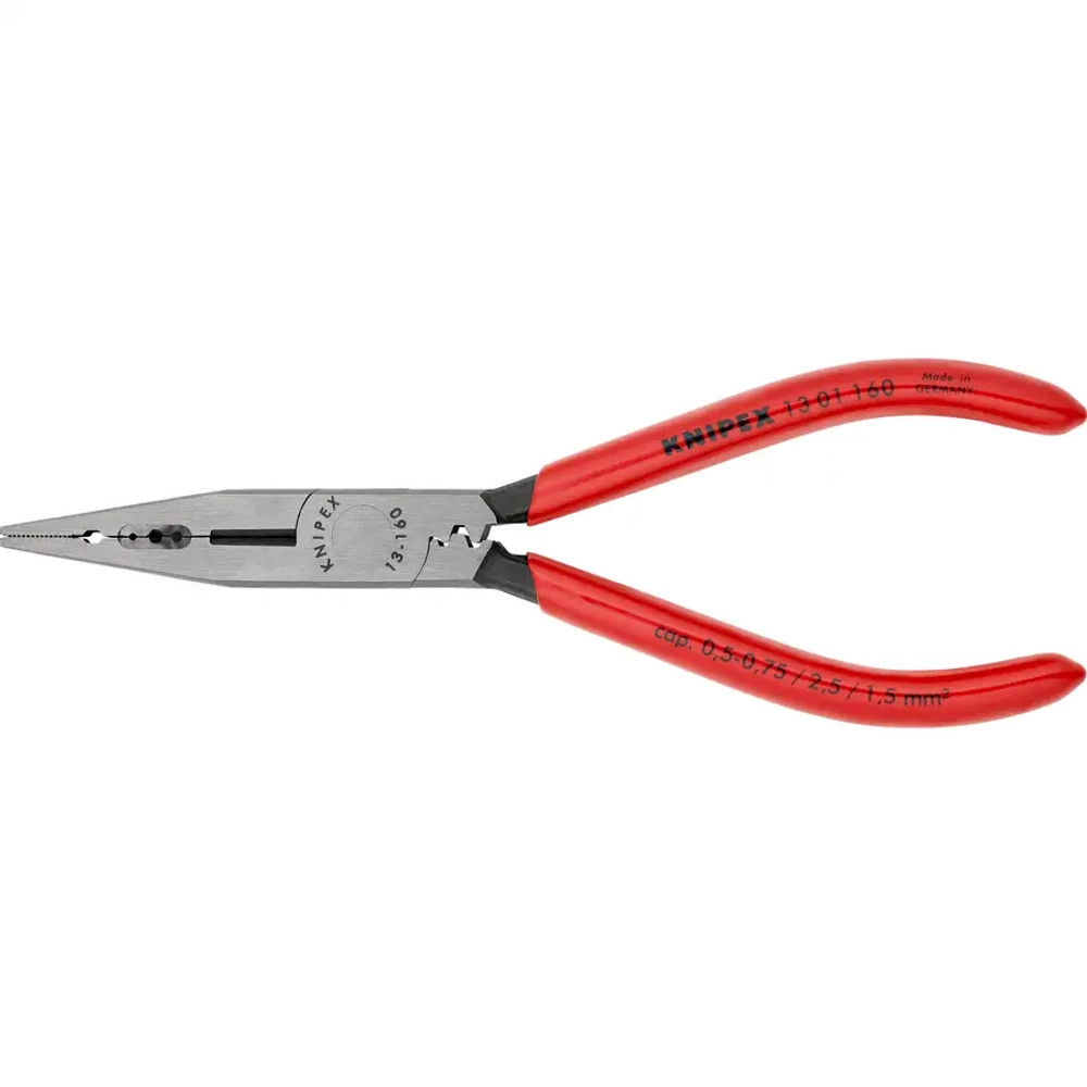Плоскогубцы для монтажа проводов черненые 160 мм Knipex 13 01 160 SB